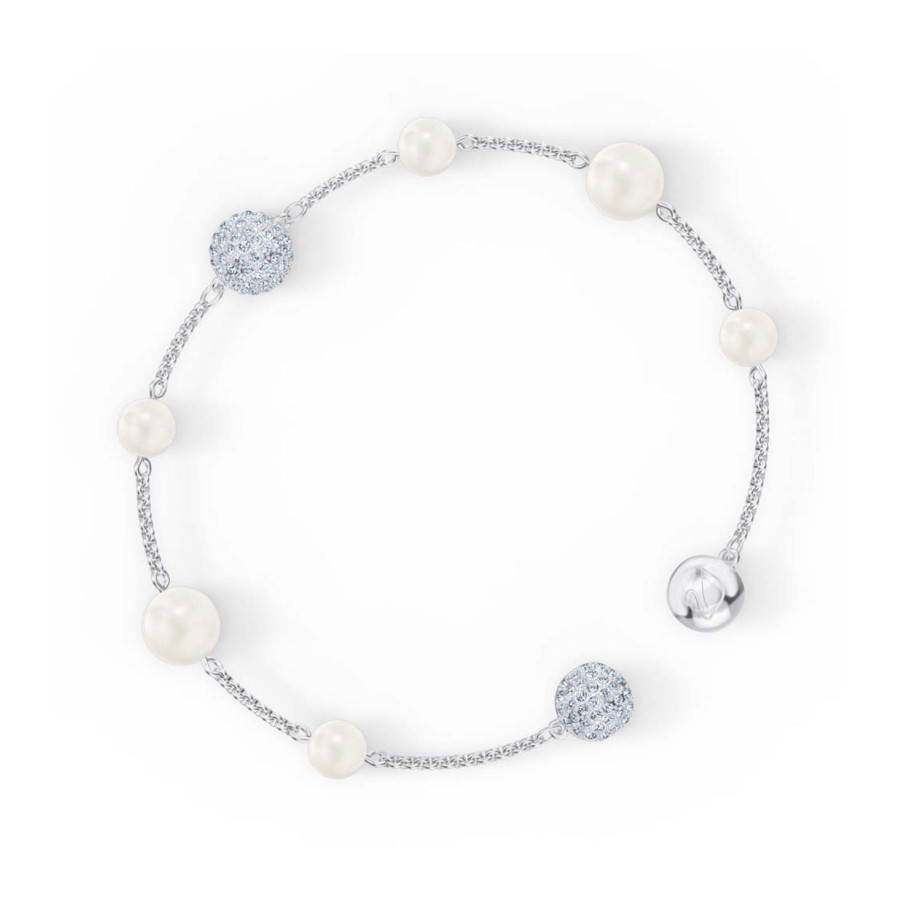 Swarovski Taşlı   Bileklik  (Altın Kaplama)